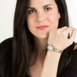 Certus Montre Acier<Montre Femme 642385 - Bracelet Acier Doré et Argenté