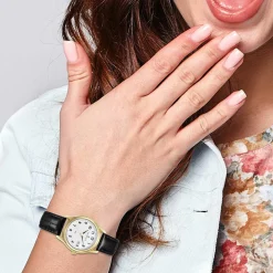 Certus Montre Cuir<Montre Femme 646500 - Bracelet Cuir Noir