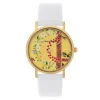 Christian Lacroix Montres Montre Cuir<Montre Femme Spring Labyrinth - CLW907 Bracelet Cuir Blanc
