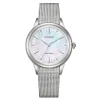 Citizen Montre Acier<Montre Femme L - EM1150-86D Bracelet Acier Argent