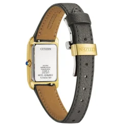 Citizen Montre Cuir<Montre Femme Elongated Square L - EW5622-09P