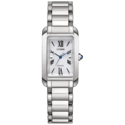 Citizen Montre Acier<Montre Femme Elongated Square L - EW5620-55A
