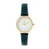 Clyda Montre Cuir<Montre Femme Justine - CLA826DWV Bracelet Cuir Vert