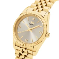 Clyda Montre Acier<Montre Femme Lea - CLA831DDD Bracelet Acier Doré