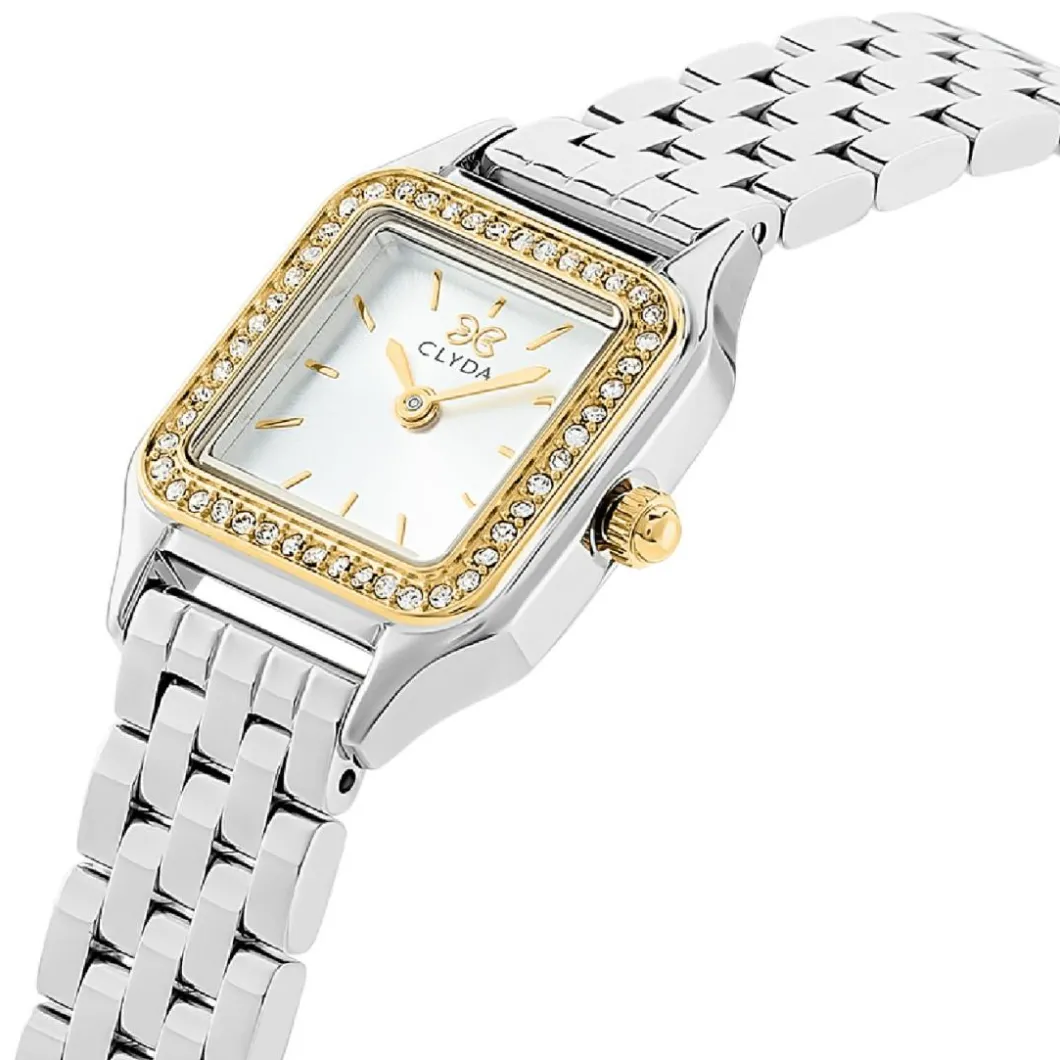 Clyda Montre Acier<Montre Femme Serena - CLA828AAA Bracelet Acier Acier