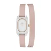 Clyda Montre Cuir<Montre Femme Venus - CLA827AWS Bracelet Cuir Rose