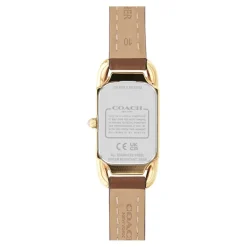 Coach Montre Cuir<Montre Femme Cadie - 14504028 Bracelet Cuir Marron