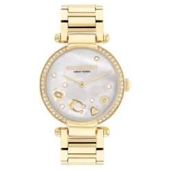 Coach Montre Acier<Montre Femme Cary - 14504265 Bracelet Acier Doré