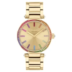 Coach Montre Acier<Montre Femme Cary - 14504271 Bracelet Acier Doré