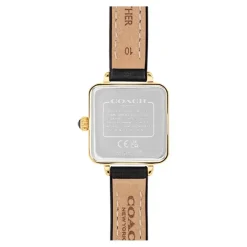 Coach Montre Cuir<Montre Femme Cass - 14504225 Bracelet Cuir Noir