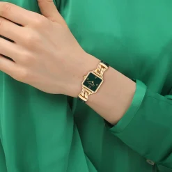 Coach Montre Cuir<Montre Femme Cass - 14504557 Bracelet Cuir Doré