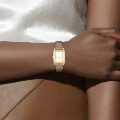 Coach Montre Cuir<Montre Femme Reese - 14504355 Bracelet Cuir Marron