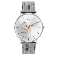 COMO MILANO Montre Acier<Montre Femme Bird - CM043-104-1S Bracelet Acier Argent