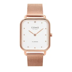 COMO MILANO Montre Acier<Montre Femme Square - CM072-304-1RG-30 Bracelet Acier Rose