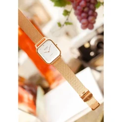 COMO MILANO Montre Acier<Montre Femme Square - CM072-304-1RG-30 Bracelet Acier Rose