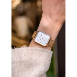 COMO MILANO Montre Acier<Montre Femme Square - CM072-304-1RG-30 Bracelet Acier Rose