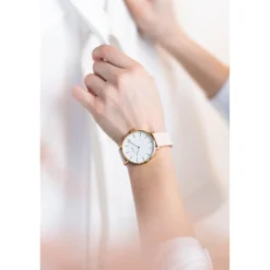 COMO MILANO Montre Cuir<Montre Femme The Trendsetters - CM012-204-2PPK Bracelet Cuir Rose