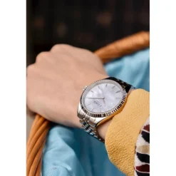 COMO MILANO Montre Acier<Montre Femme Precious Trend - CM053-104-1SM-40 Bracelet Acier Argent