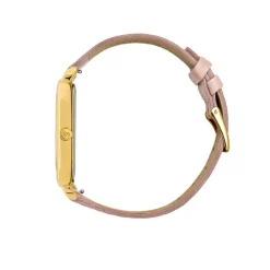 COMO MILANO Montre Cuir<Montre Femme Square - CM072-204-2PPK Bracelet Cuir Rose