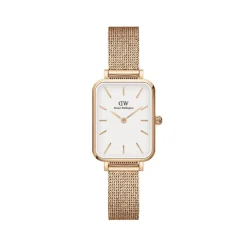 Daniel Wellington Montres Montre Acier<Montre Femme Daniel Wellington Pressed Melrose - DW00100431 Bracelet Acier Doré Rose