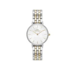 Daniel Wellington Montres Montre Acier<Montre Femme Daniel Wellington 5-Link Bezel - DW00100665 Bracelet Acier Argent