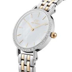 Daniel Wellington Montres Montre Acier<Montre Femme Daniel Wellington 5-Link Bezel - DW00100665 Bracelet Acier Argent