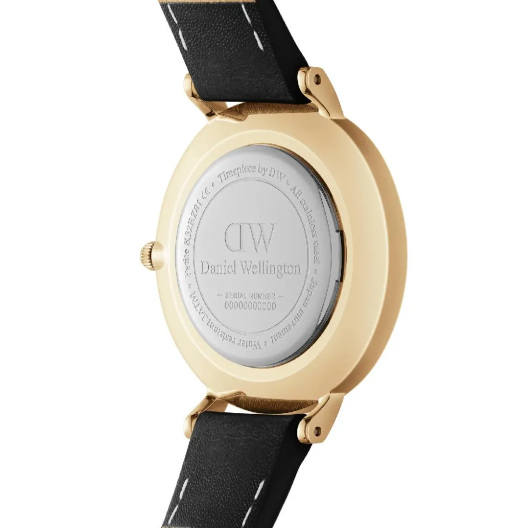 Daniel Wellington Montres Montre Cuir<Montre Femme Daniel Wellington Roman Numerals - DW00100686 Bracelet Cuir Noir