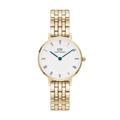 Daniel Wellington Montres Montre Acier<Montre Femme Daniel Wellington Roman Numerals - DW00100682 Bracelet Acier Doré