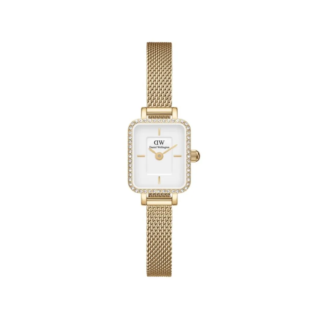 Daniel Wellington Montres Montre Acier<Montre Femme Daniel Wellington Quadro Mini Bezel-DW00100730