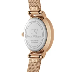 Daniel Wellington Montres Montre Acier<Montre Femme Daniel Wellington Pressed Melrose - DW00100447 Bracelet Acier Doré Rose
