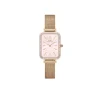 Daniel Wellington Montres Montre Acier<Montre Femme Daniel Wellington Bezel - DW00100669 Bracelet Acier Doré Rose
