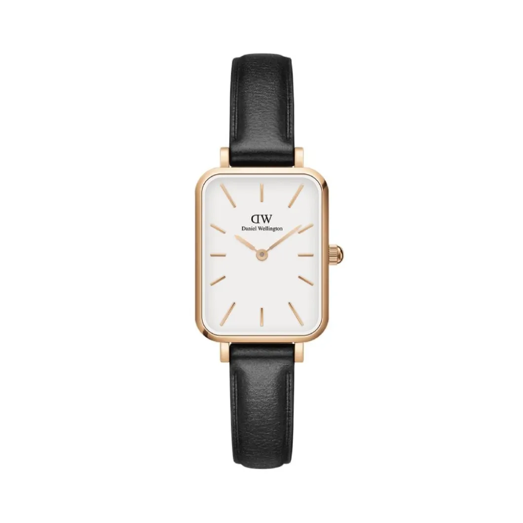 Daniel Wellington Montres Montre Cuir<Montre Femme Daniel Wellington Pressed Sheffield - DW00100434 Bracelet Cuir Noir
