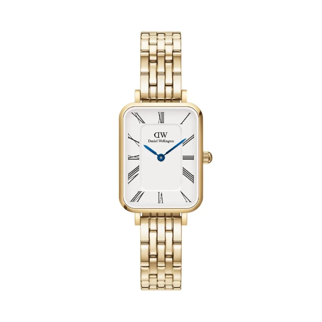 Daniel Wellington Montres Montre Acier<Montre Femme Daniel Wellington Roman Numerals - DW00100688 Bracelet Acier Doré