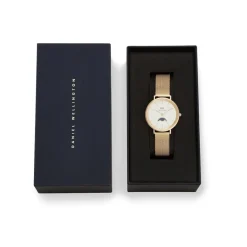 Daniel Wellington Montres Montre Acier<Montre Femme Daniel Wellington Petite Moonphase-DW00100771