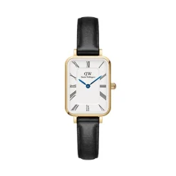 Daniel Wellington Montres Montre Cuir<Montre Femme Daniel Wellington Roman Numerals - DW00100692 Bracelet Cuir Noir