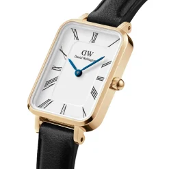 Daniel Wellington Montres Montre Cuir<Montre Femme Daniel Wellington Roman Numerals - DW00100692 Bracelet Cuir Noir