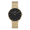 Daniel Wellington Montres Montre Acier<Montre Femme Daniel Wellington Evergold - DW00100349 Bracelet Acier Doré