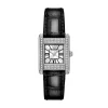 Emporio Armani Montres Montre Cuir<Montre Femme Emporio Armani - AR11660 Bracelet Cuir Noir