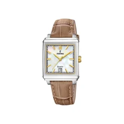 Festina Montre Cuir<Montre Femme - F20682-4 Bracelet Cuir Beige