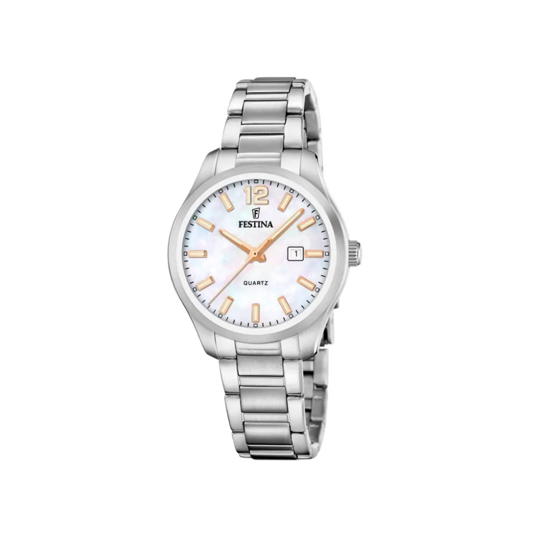 Festina Montre Acier<Montre Femme Acero Clasico - F20737-6 Bracelet Acier Argent