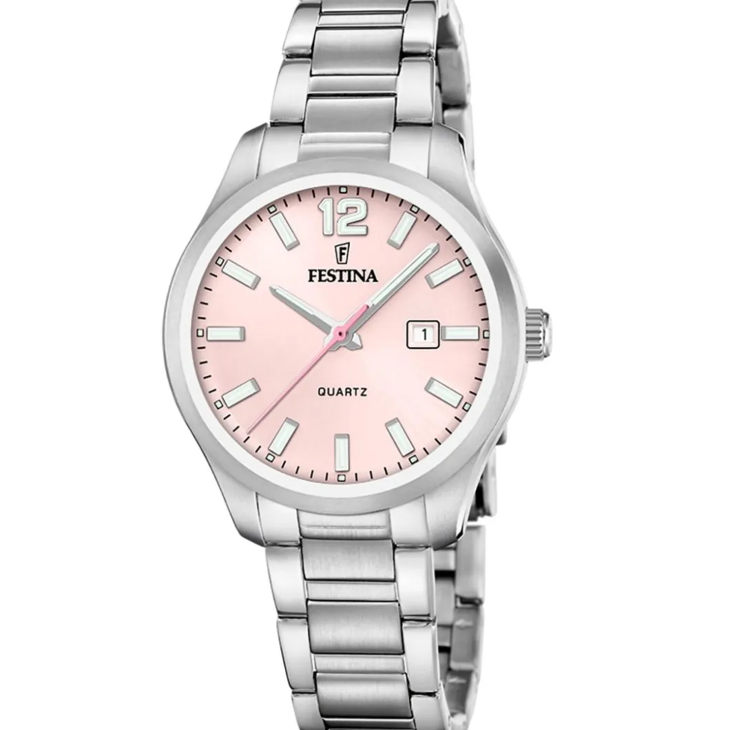 Festina Montre Acier<Montre Femme Acero Clasico - F20737-2 Bracelet Acier Argent