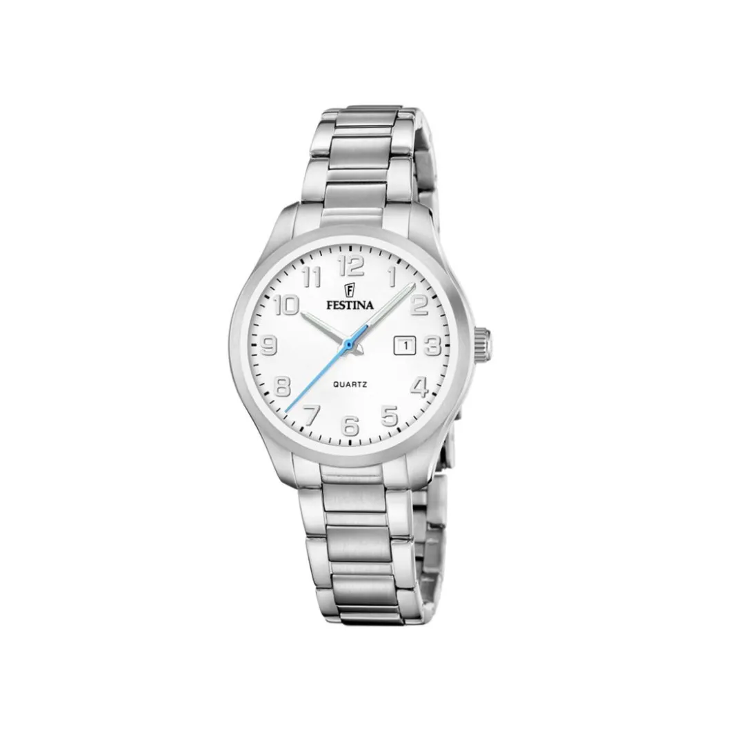 Festina Montre Acier<Montre Femme Acero Clasico - F20737-1 Bracelet Acier Argent