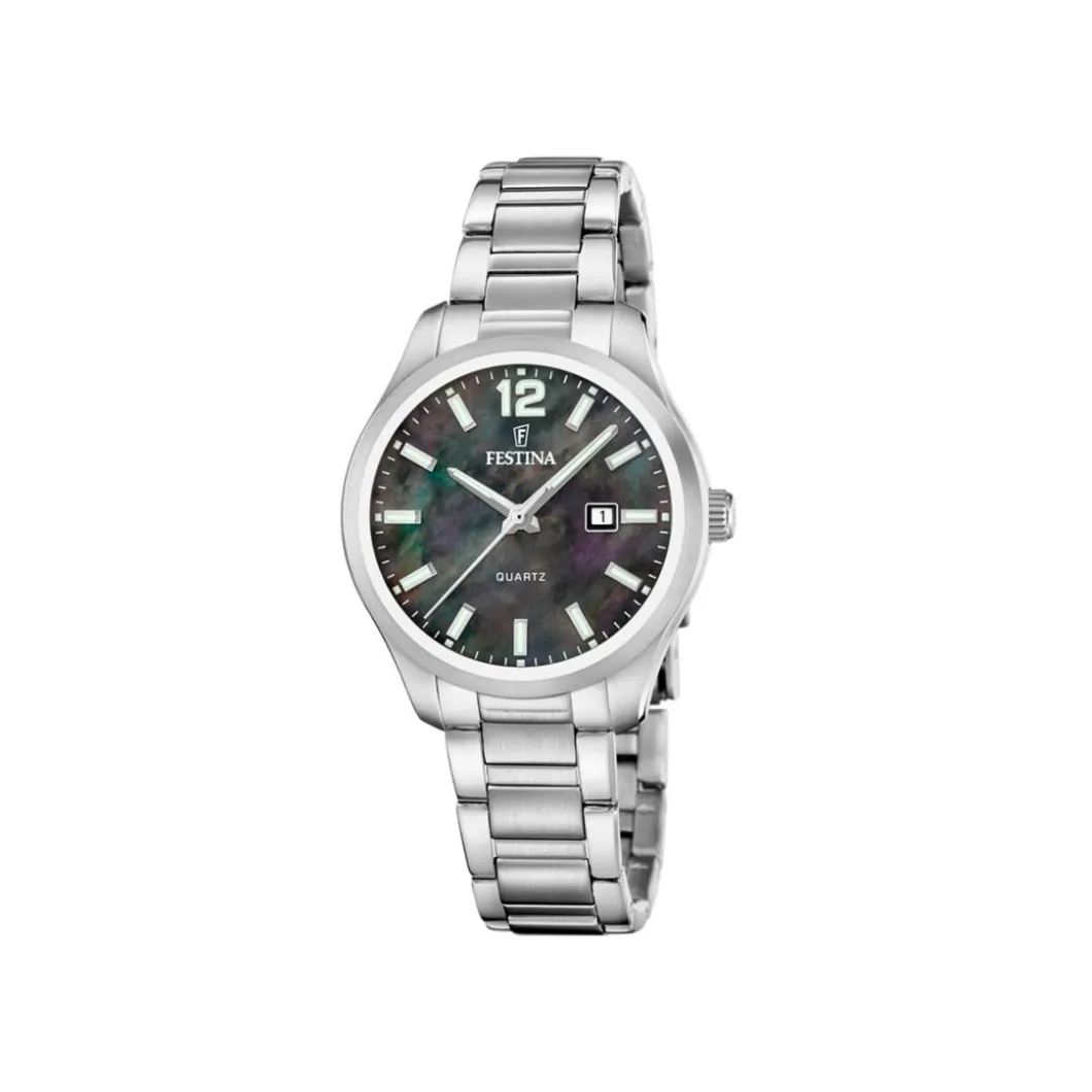 Festina Montre Acier<Montre Femme Acero Clasico - F20737-7 Bracelet Acier Argent