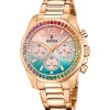 Festina Montre Acier<Montre Femme Boyfriend Collection - F20639-8 Bracelet Acier Doré Rose