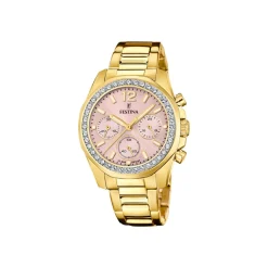 Festina Montre Acier<Montre Femme Boyfriend Collection - F20609-4 Bracelet Acier Doré