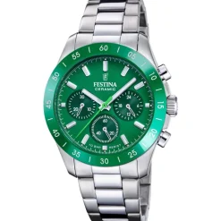 Festina Montre Acier<Montre Femme Ceramic - F20693-5 Bracelet Acier Argent