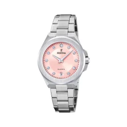 Festina Montre Acier<Montre Femme Mademoiselle - F20700-2 Bracelet Acier Argenté