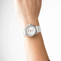 Festina Montre Cuir<Montre Femme Mademoiselle - F20701-1 Bracelet Cuir Blanc