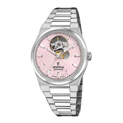 Festina Swiss Made Montre Automatique|Montre Acier<Montre femme Automatic - F20054-2 Bracelet Acier Argent