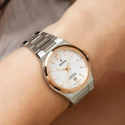 Festina Swiss Made Montre Acier<Montre femme Rive Collection - F20066-2 Bracelet Acier Argent